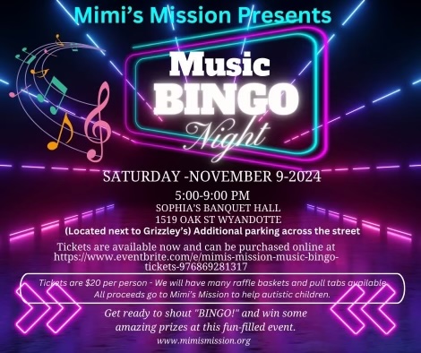 Music Bingo Flyer